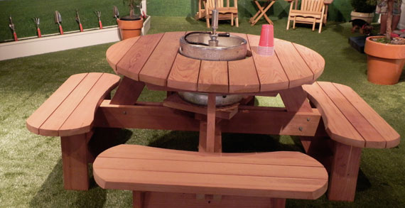 round-picnic-table-plans - Construct101