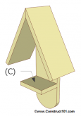 Simple Bird Feeder Plans - Construct101