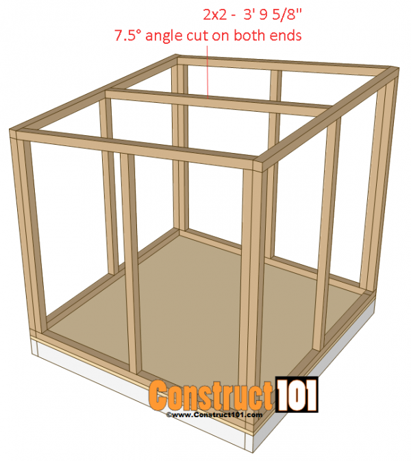 LARGE DOG HOUSE PLANS WITH MATERIAL LIST visual data 8