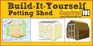 potting shed plans