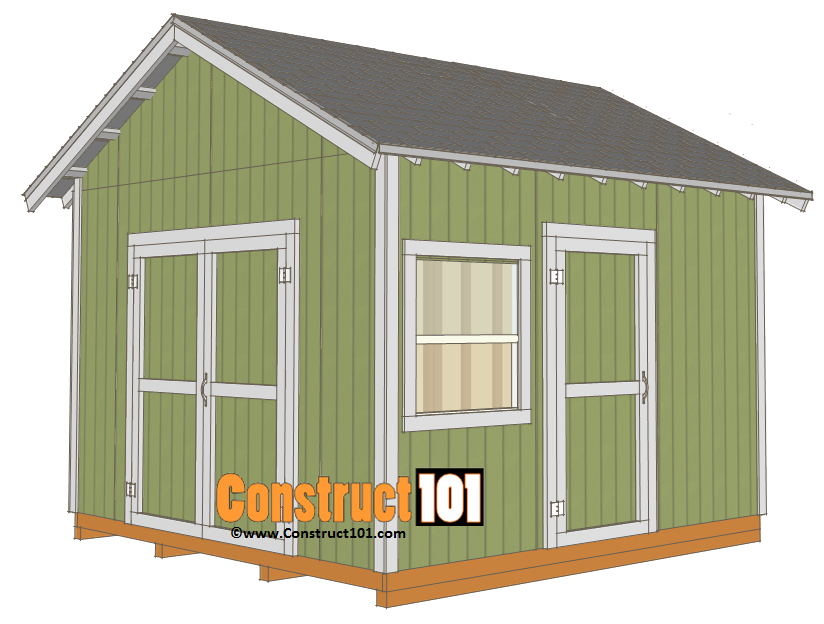 thumbnail image 2 of DF 8x12 Gable Vent Kit For Sheds & Playhouses – PVC Louvre Window (Model D812C) 2 of 3