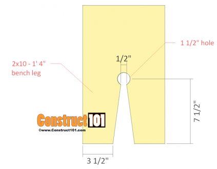 Picnic Table Plans Detached Benches - Free PDF Download