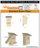 Bluebird House Plans - PDF Download - Construct101