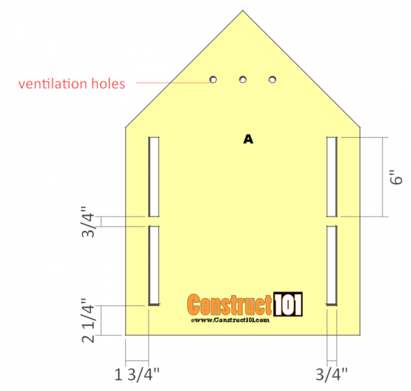 Purple Martin Bird House Plans - 16 Unit - Construct101