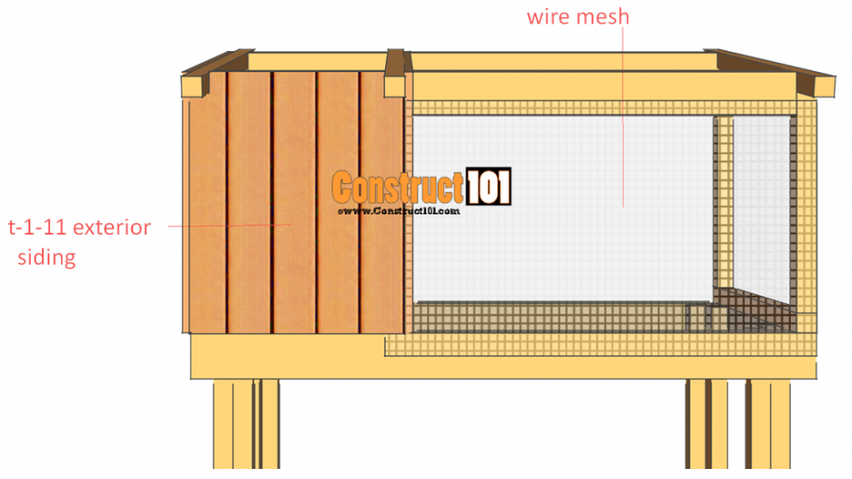 Rabbit Hutch Plans StepByStep Plans Construct101