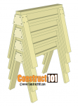 Sawhorse Plans - Free PDF Download - Construct101