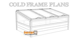 Free cold frame plans, DIY build, PDF download.