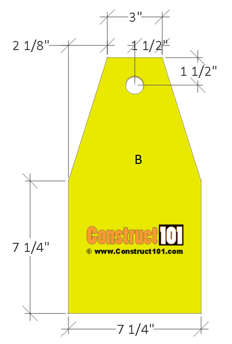 Tool tote plans, step 2 details.