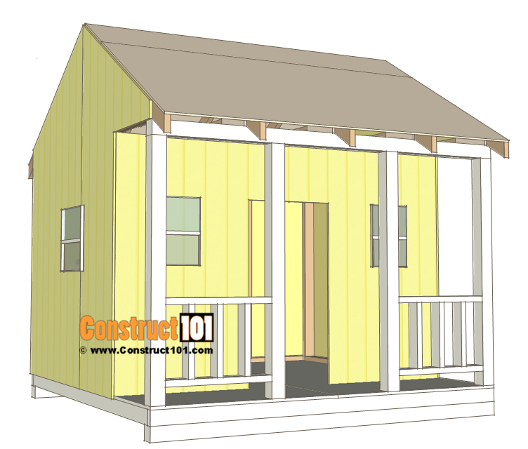 Playhouse Plans - Step-By-Step Plans - Construct101 Playhouse Plans - Step-By-Step Plans - Construct101