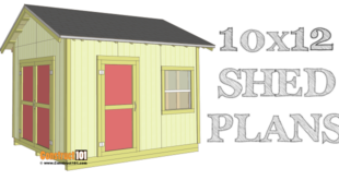 Free 10x12 gable shed plans