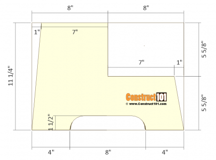 Kids Step Stool Plans Free PDF Download - Construct101