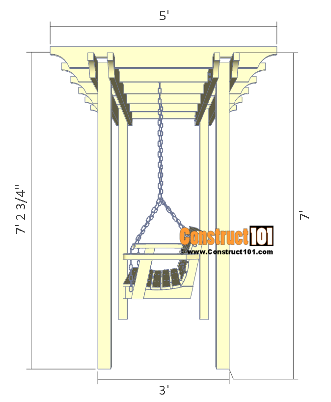 Pergola Arbor Swing Plans