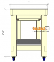 Simple Workbench Plans - Construct101