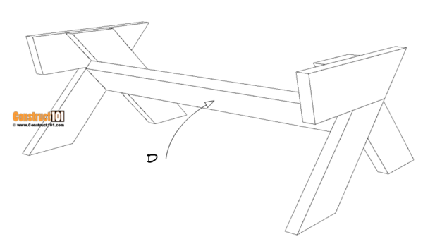 2x6 Outdoor Bench Plans - Construct101