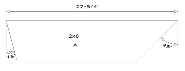 2x6 Outdoor Bench Plans - Construct101