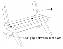2x6 Outdoor Bench Plans - Construct101