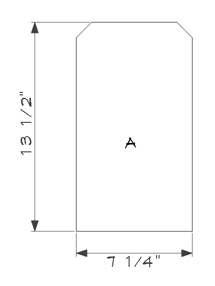 Robin nesting shelter plans - back - a.