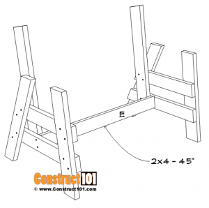 DIY 2x4 Outdoor Bench | Plans - Construct101