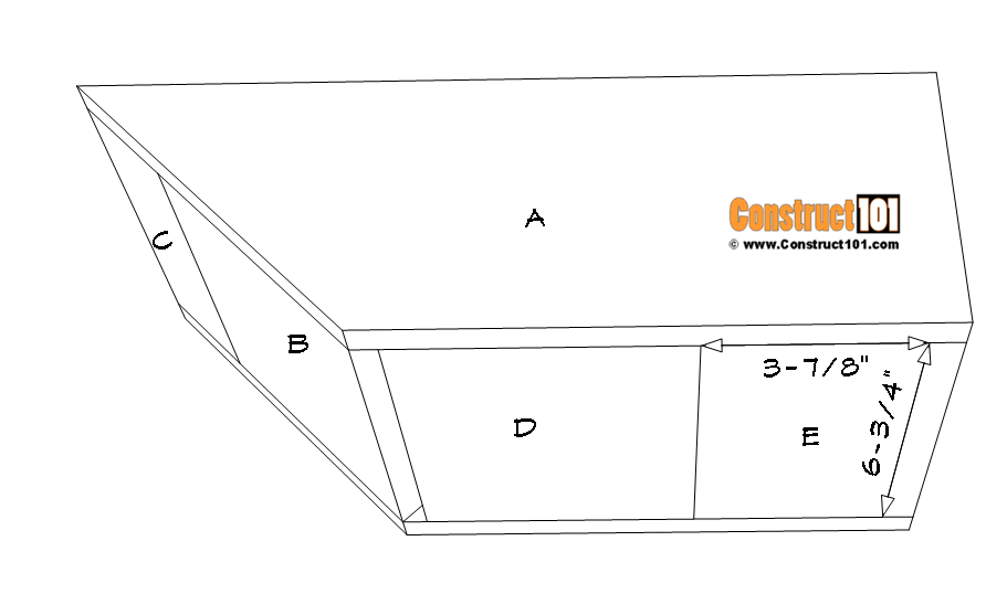 Planter plans part E, bottom. 